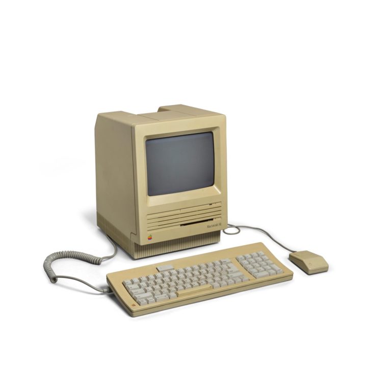 Macintosh SE enchèrtes