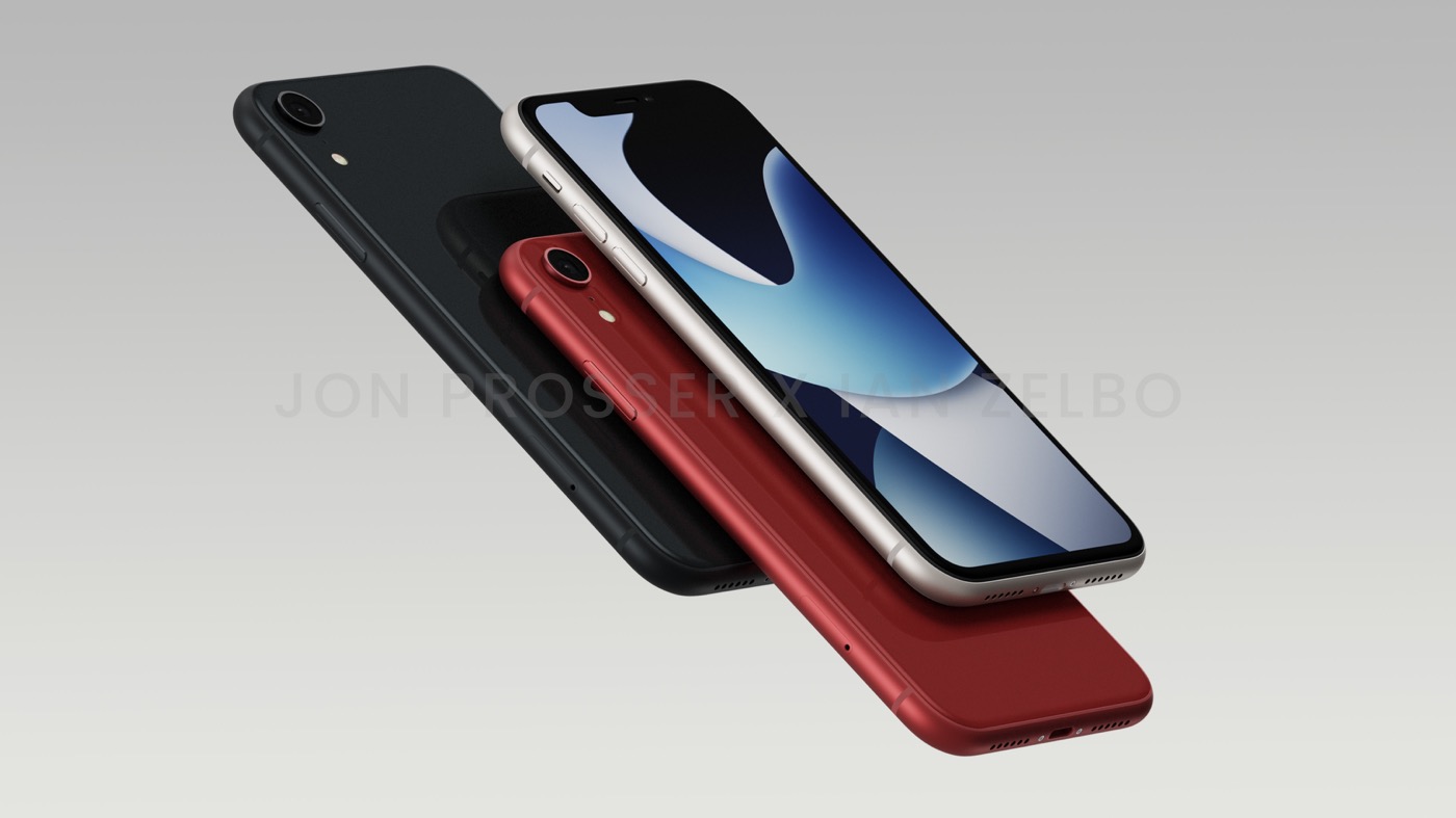 Rendu iPhone SE 4
