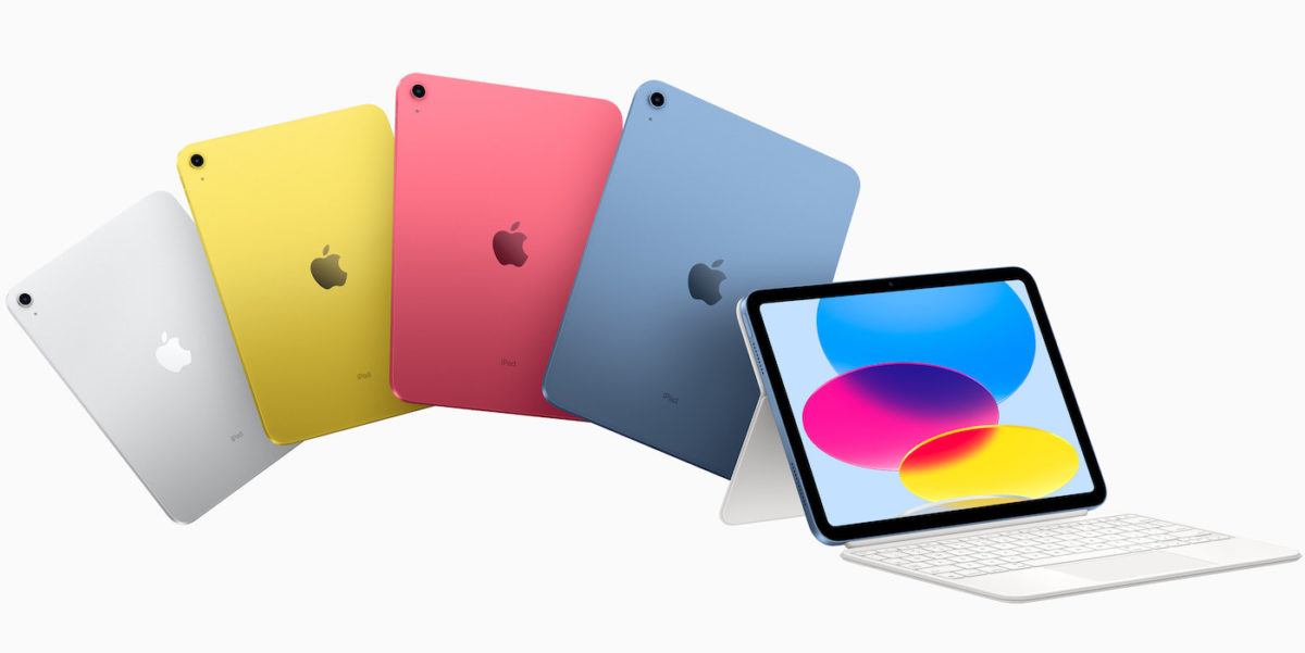 iPad 10 2022 Coloris