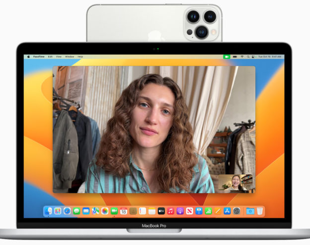 macOS Ventura MacBook Pro iPhone Webcam