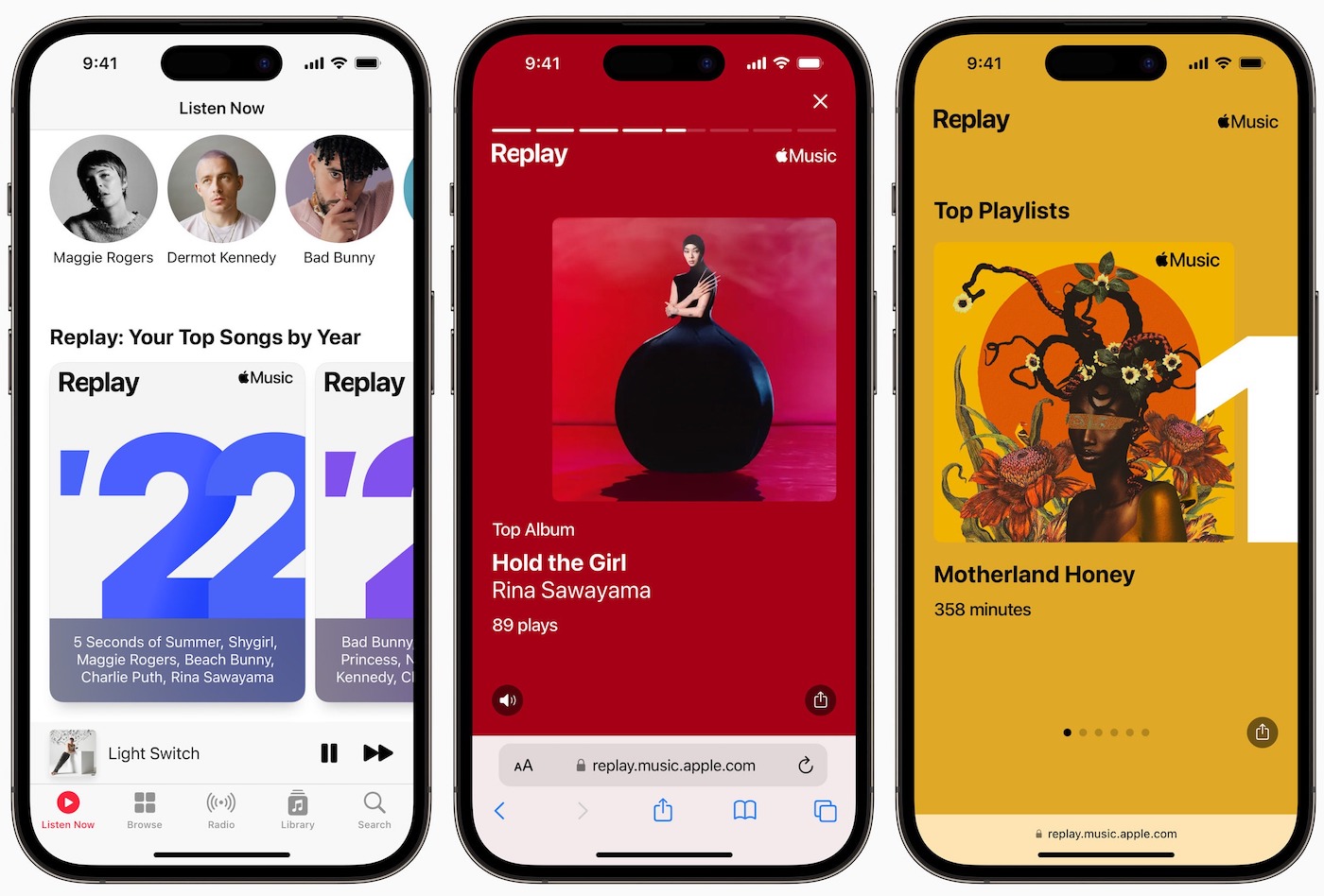 Apple Music Replay 2022