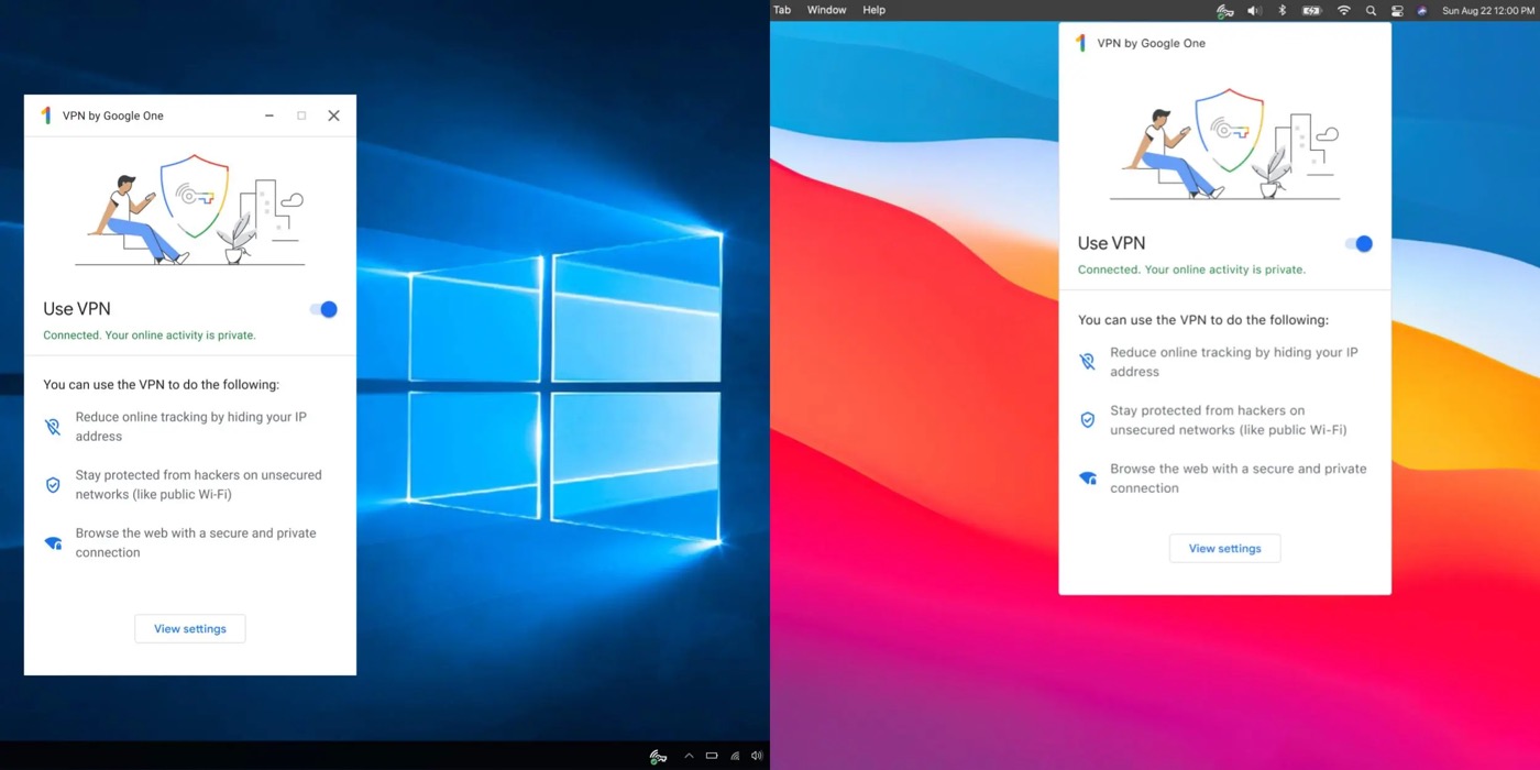Google VPN Application Mac