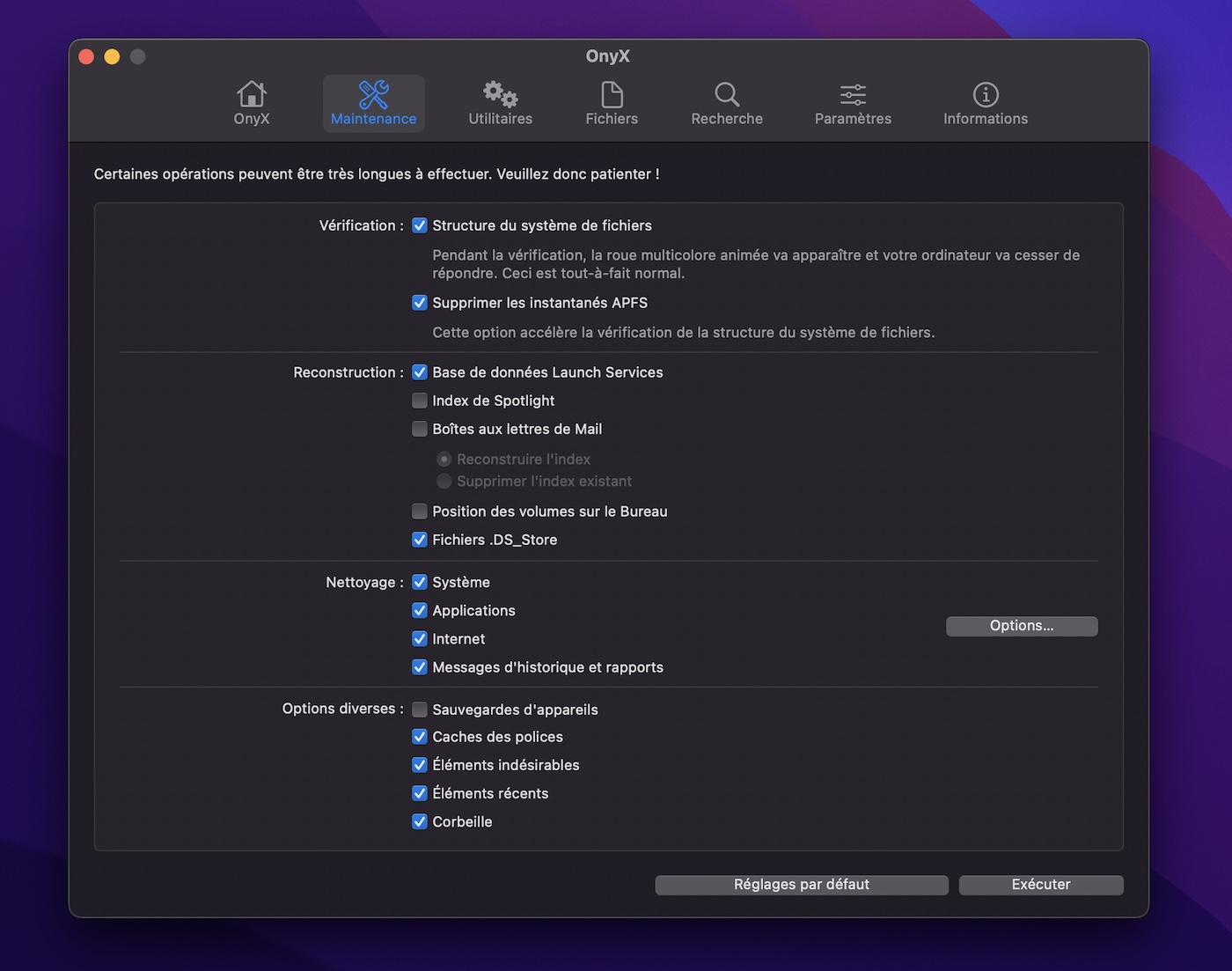 Onyx updates to support macOS Ventura