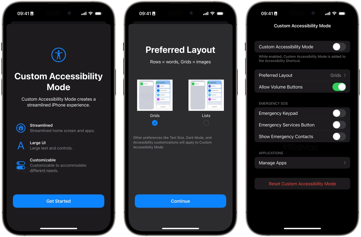 iOS 16.2 Beta 2 Nouveau Mode Accessibilite 2