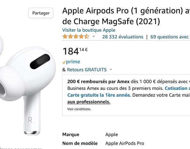 promo Amazon airpods pro