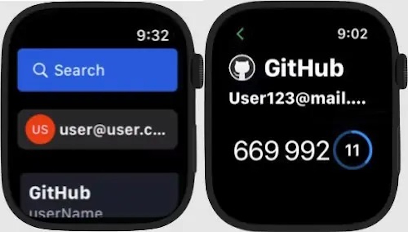 Bitwarden Apple Watch Code