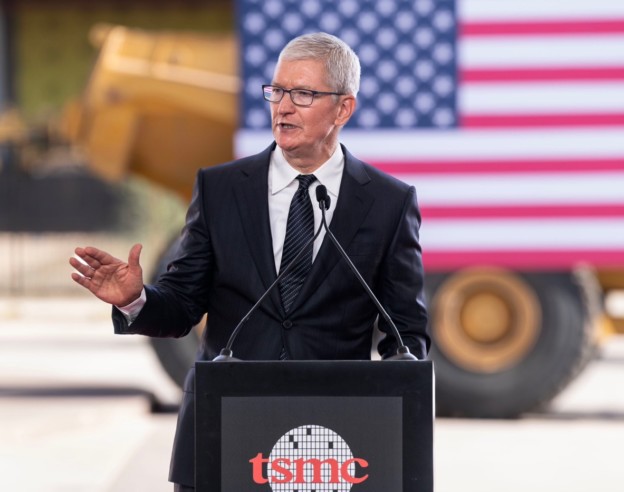 image de l'article Tim Cook confirme qu’Apple va utiliser des puces de TSMC fabriquées aux États-Unis