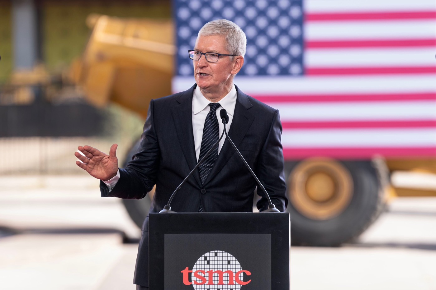 Tim Cook confirms Apple will use US-made chips from TSMC