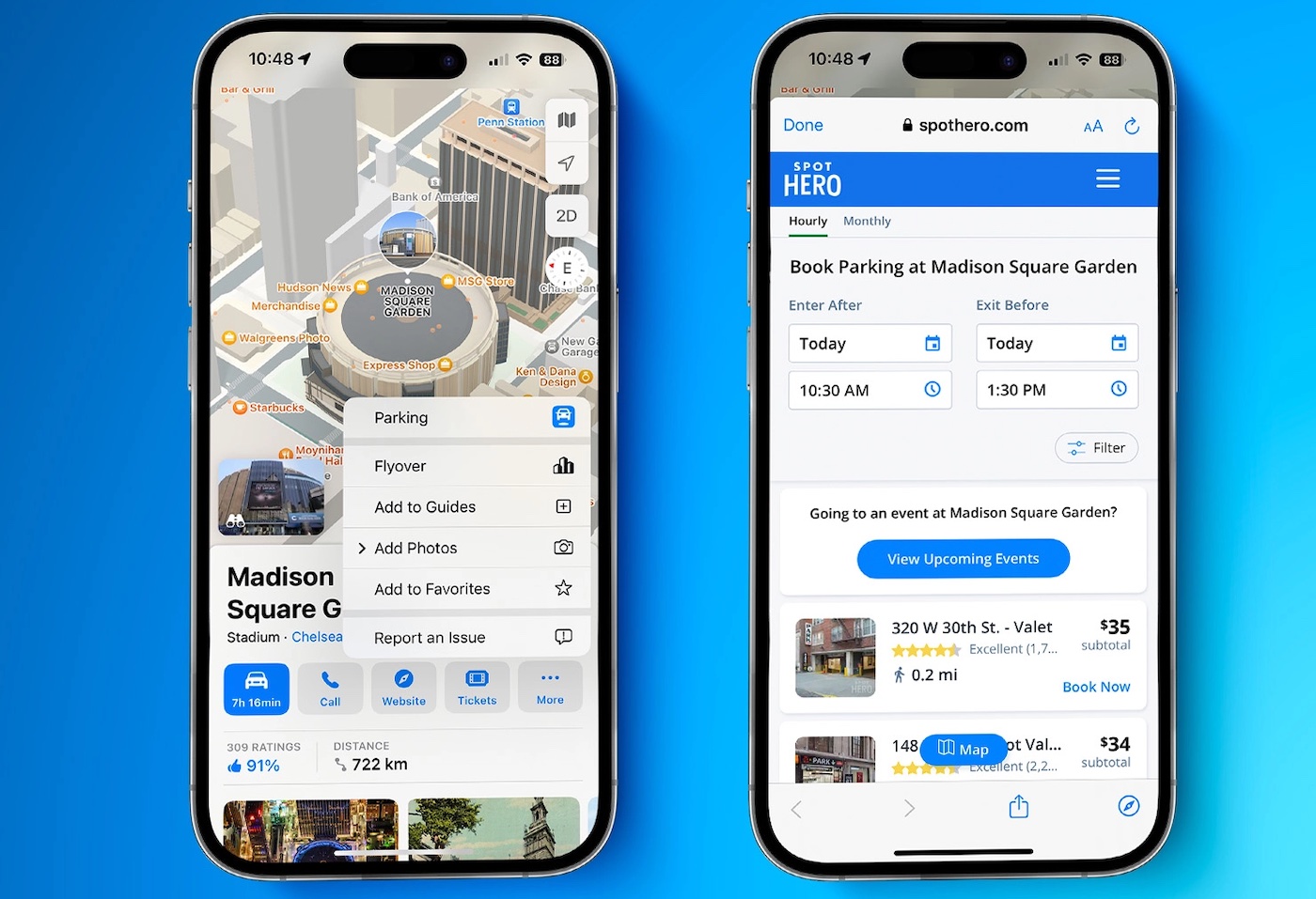 Apple Plans Parking SpotHero