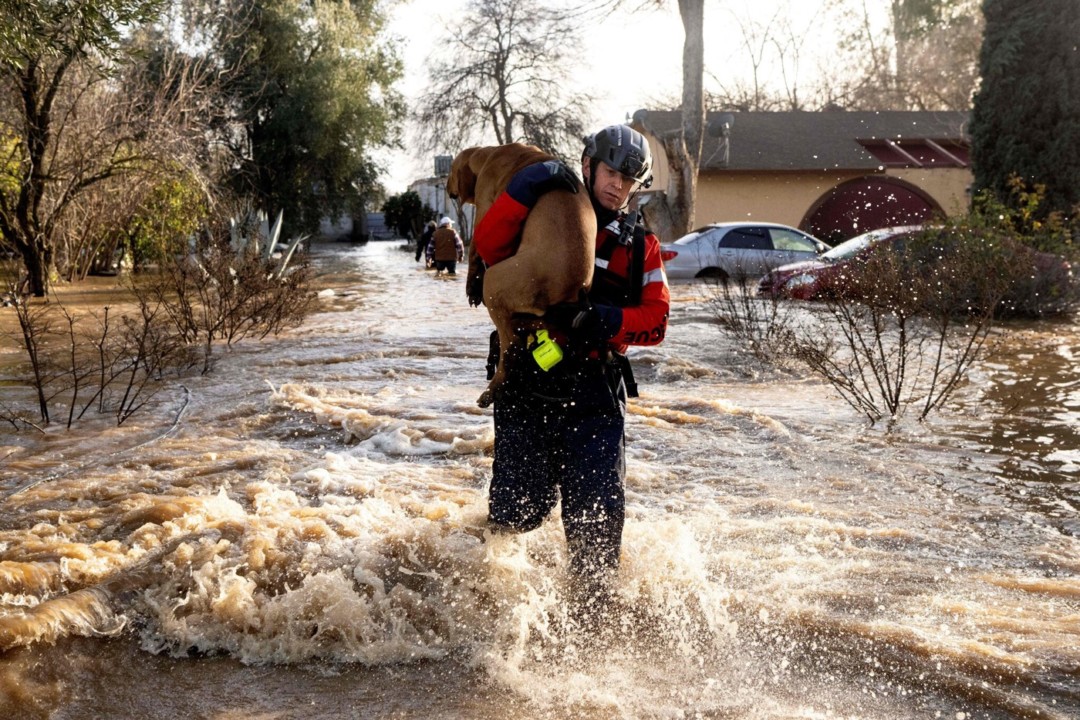 Inondations Merced Californie Janvier 2023