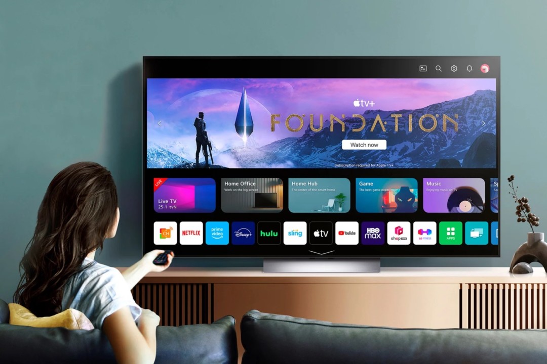 TV LG OLED 2023 webOS Apple TV Plus