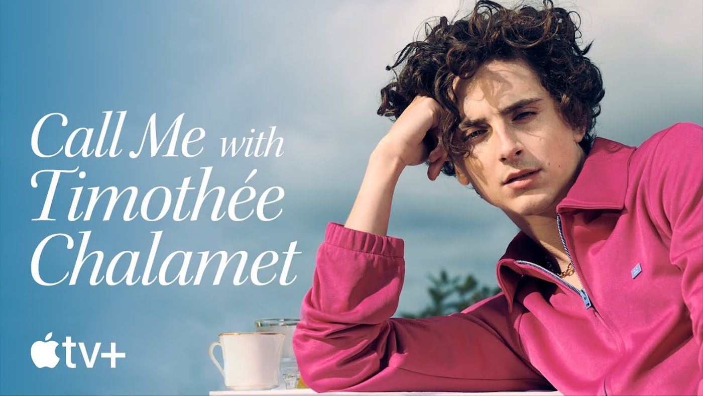 Timothée Chalamet invites himself to an ad to promote Apple TV+