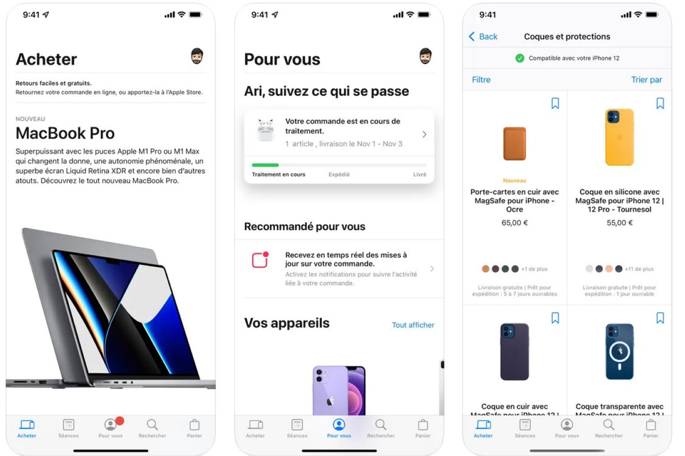 Apple Store Application iPhone