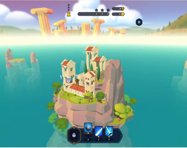 image de l'article Castle Crumble : faites tomber les châteaux sur iOS (sortie Apple Arcade)