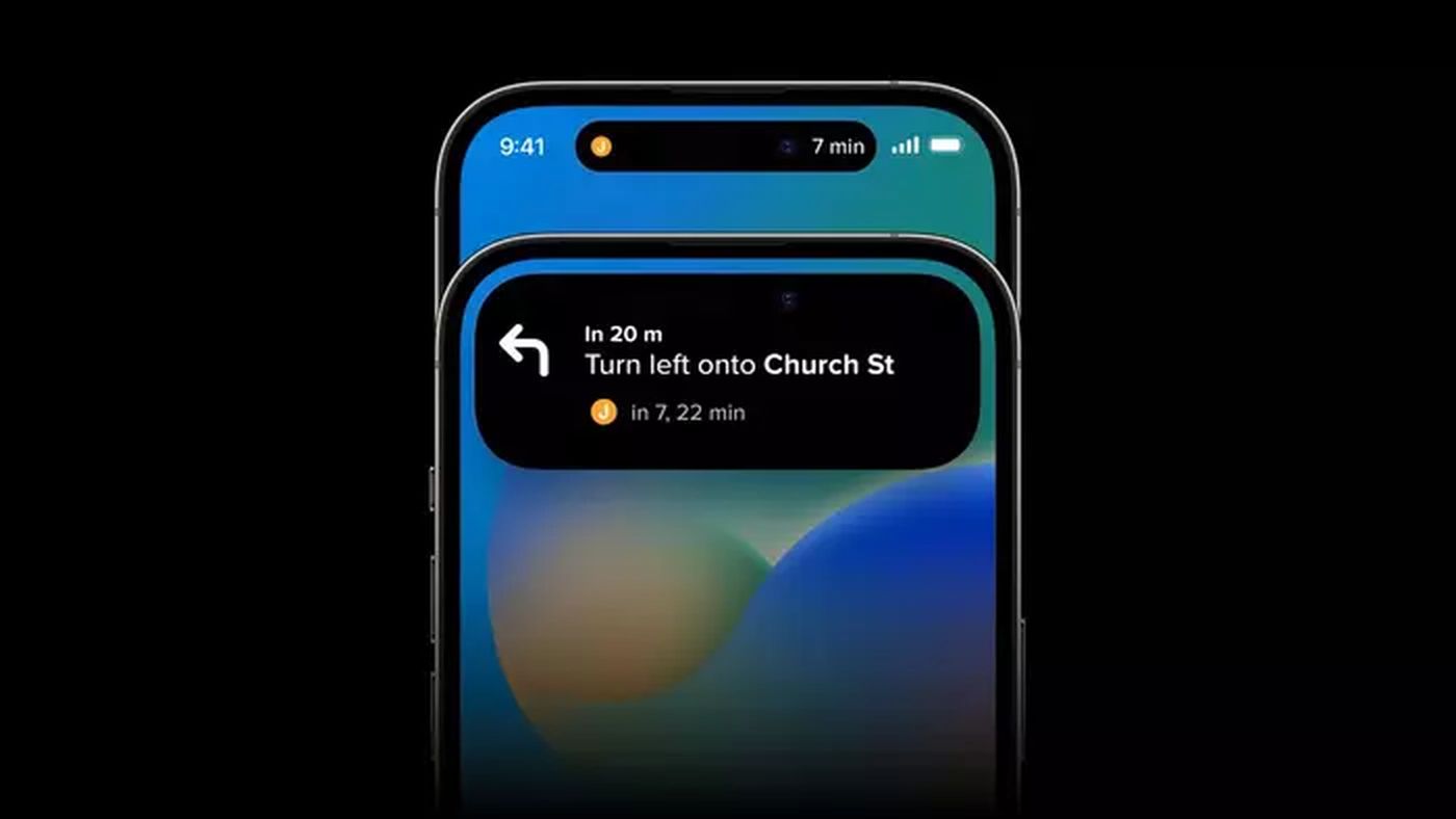 Google Maps Live Activities