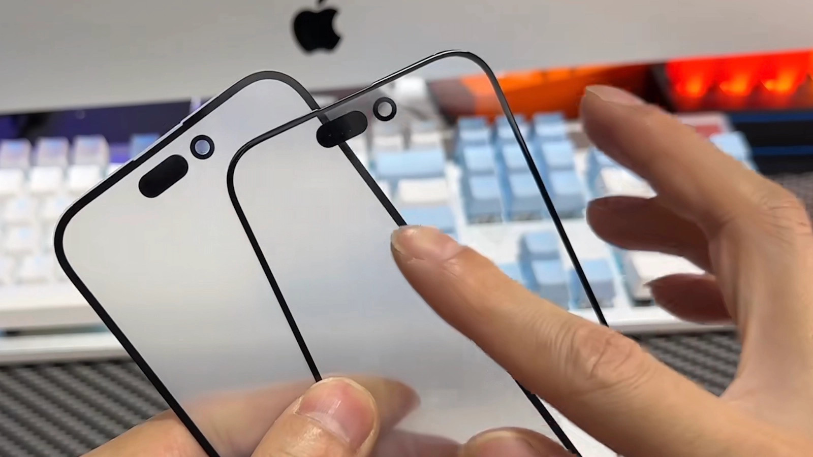 Fuite Facade iPhone 14 Pro vs 15 Pro