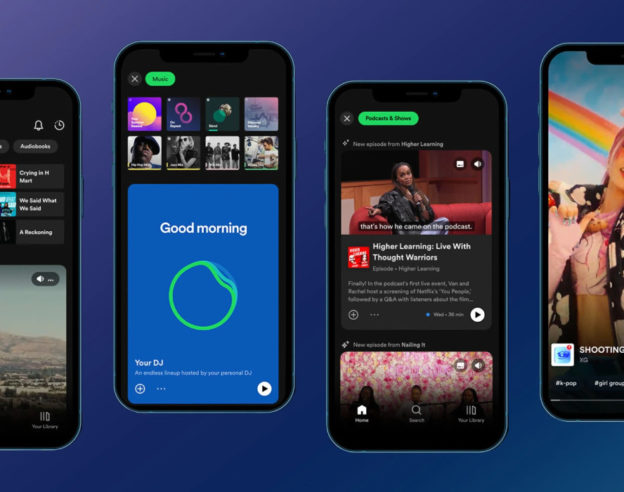 Spotify Nouvelle Interface 2023 Application iPhone
