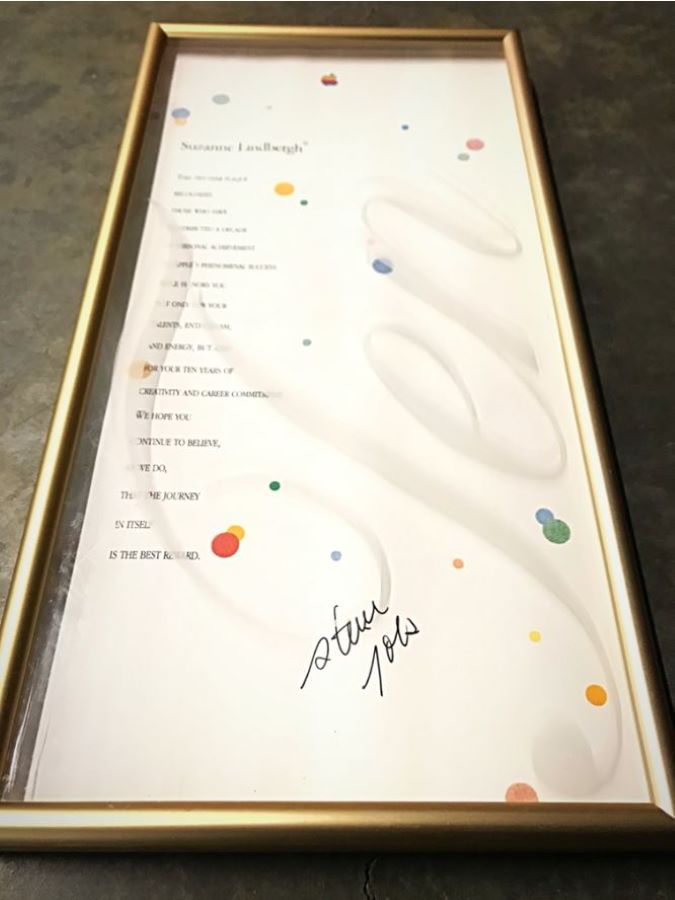 Steve Jobs Autographe