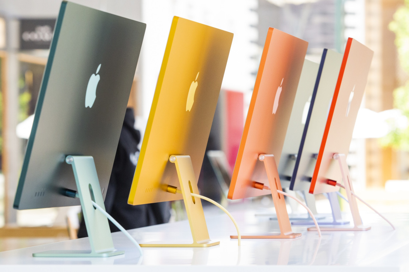 iMac M1 2021 Arriere Coloris