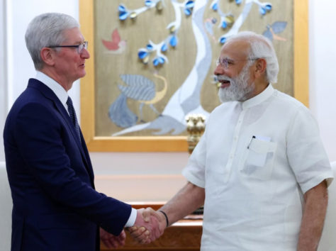 Image article Apple et la production d’iPhone ont créé 350 000 emplois en Inde