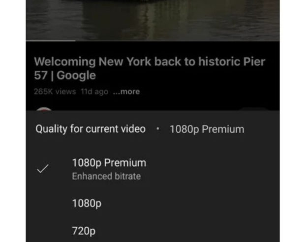 YouTube 1080p Ameliore