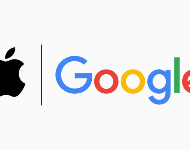 Apple Google Logos