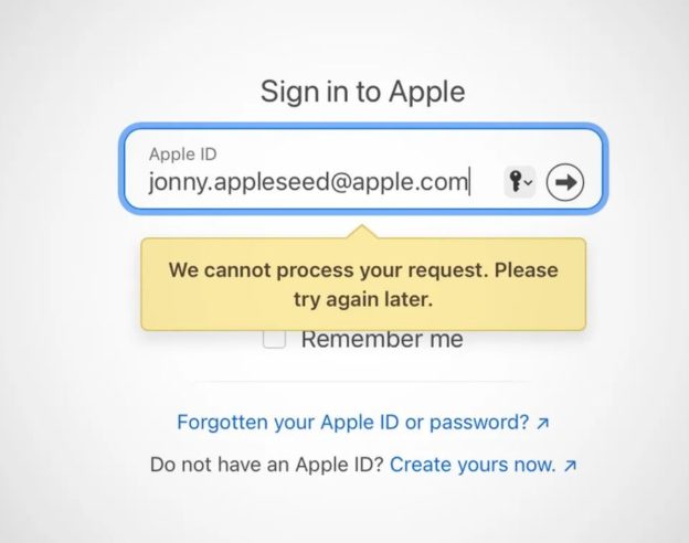 Apple ID services en rade