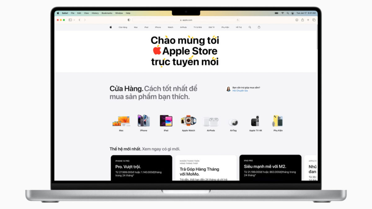 Apple Store En Ligne Vietnam