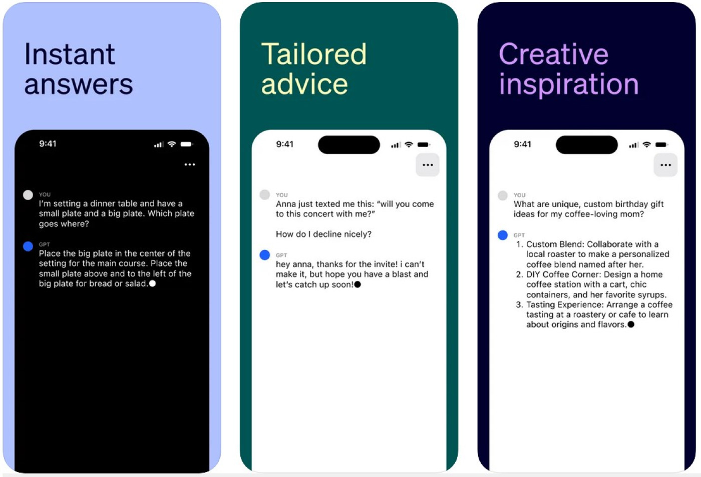 ChatGPT Application iPhone