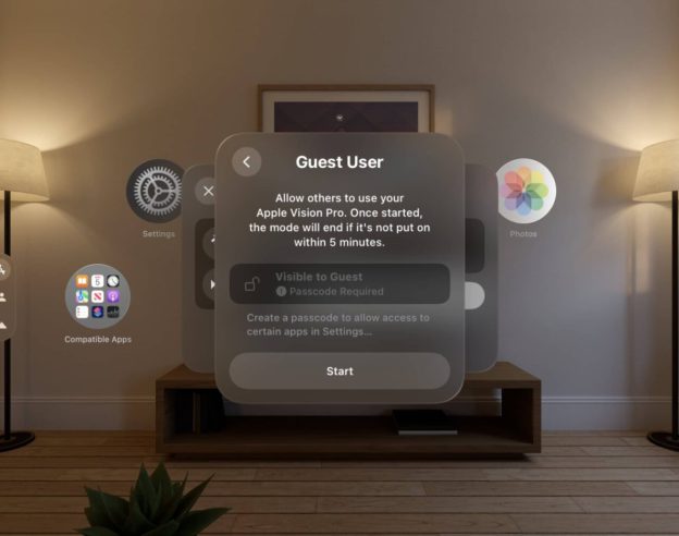 Apple Vision Pro Mode Invite visionOS
