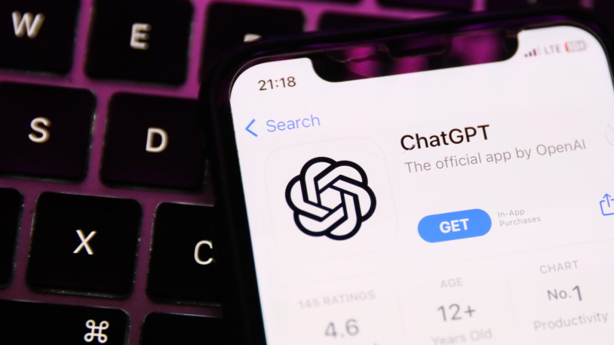 ChatGPT Logo Icone Application iPhone