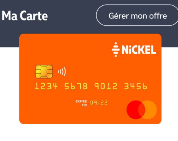 Nickel Carte