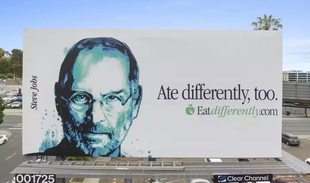 Steve Jobs eat diffrently