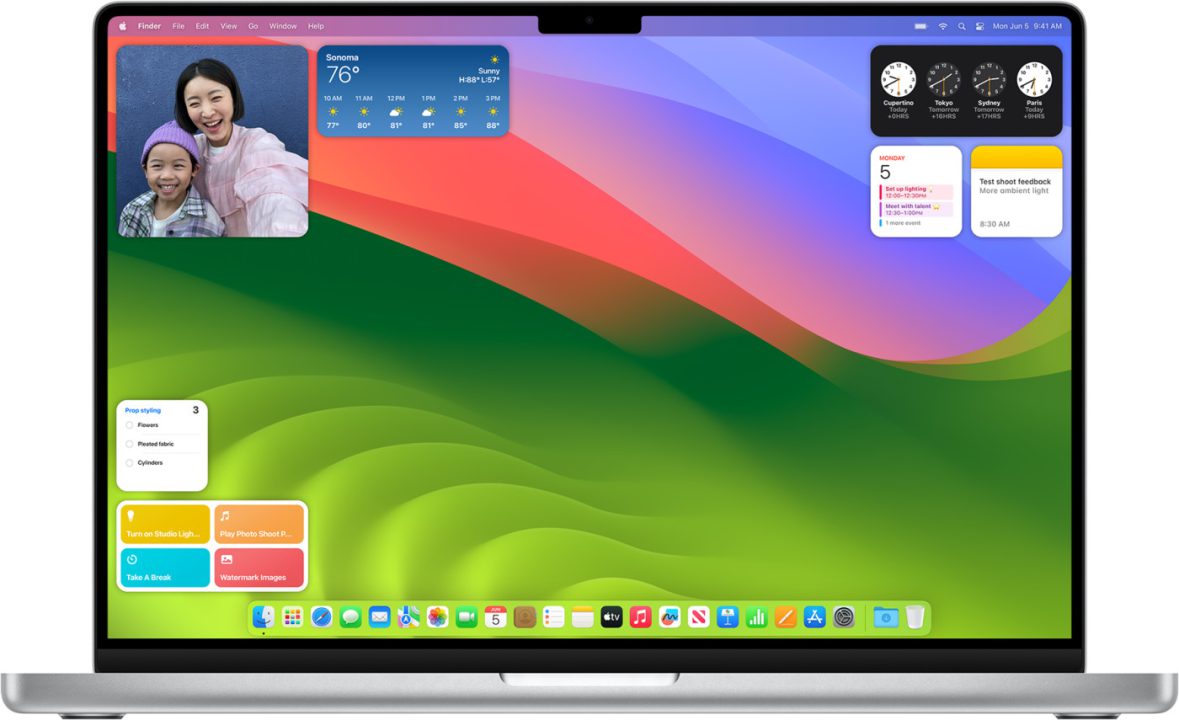 macOS Sonoma MacBook Pro