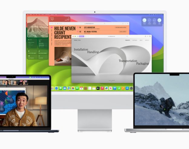 macOS Sonoma iMac MacBook Air Pro