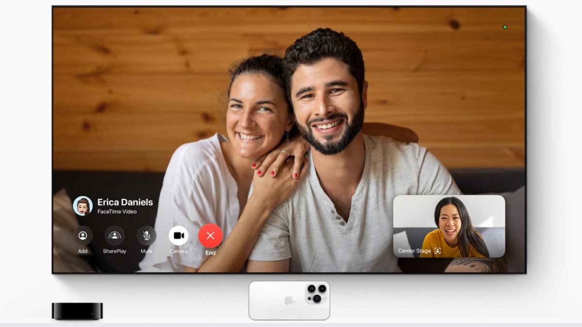 tvOS 17 FaceTime Apple TV