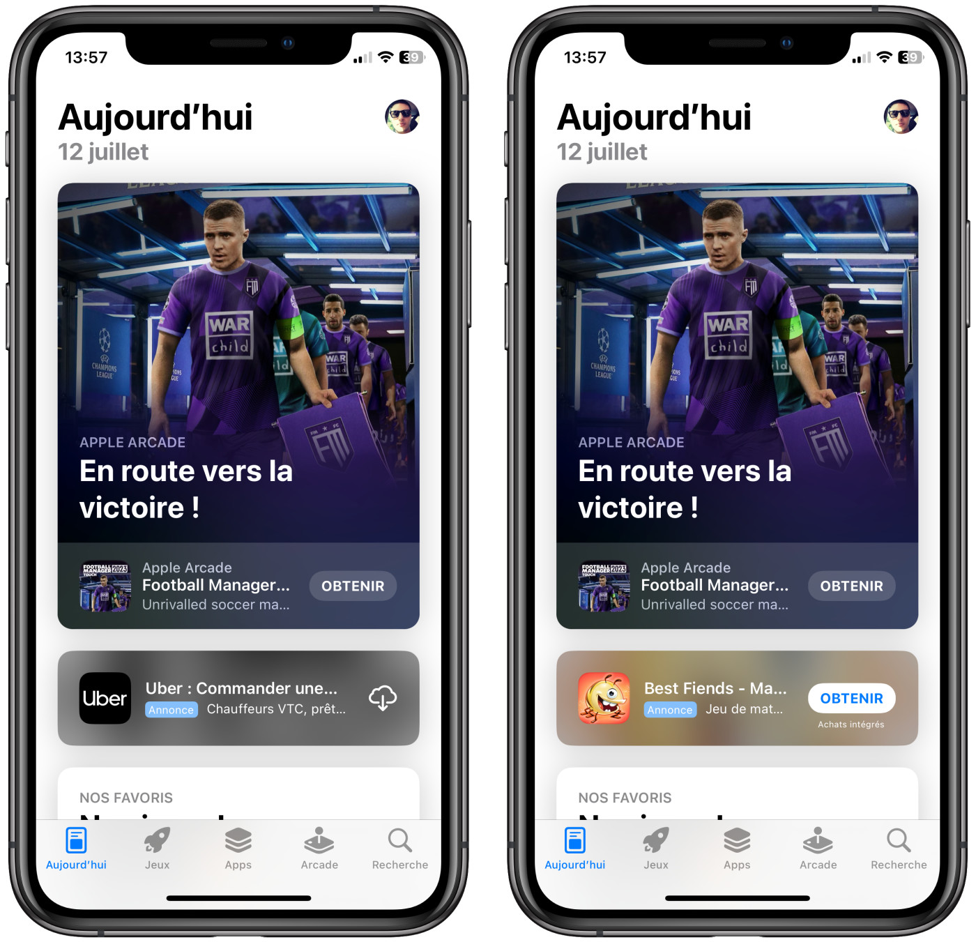 App Store Bandeau Pub