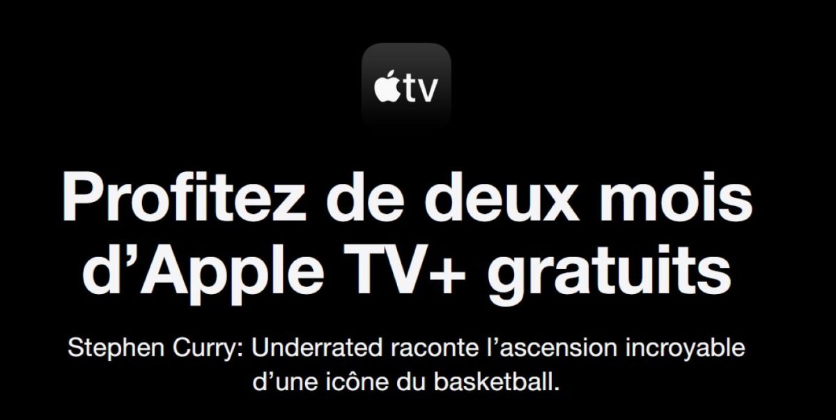 Apple TV Plus Gratuit Juillet 2023