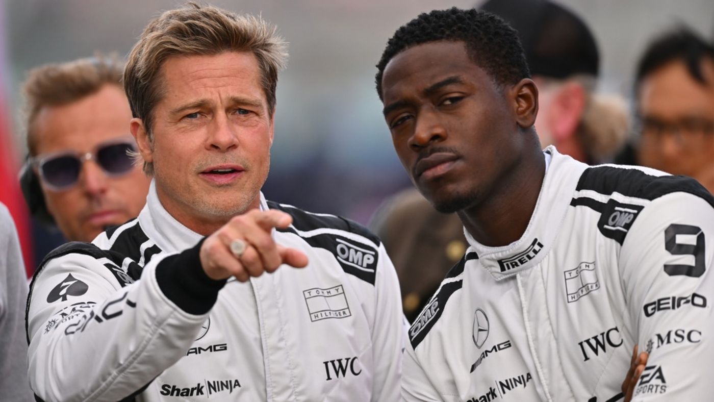 Brad Pitt Formula One