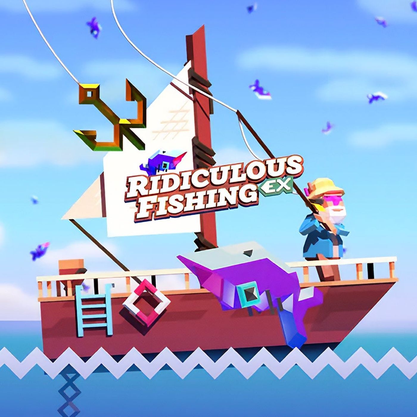 Ridiculous Fishing EX for ios instal free