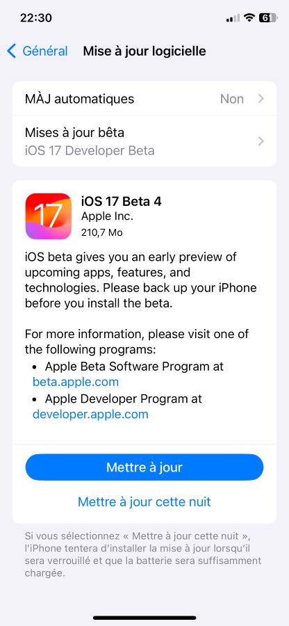 iOS 17 Beta 4 Revisee