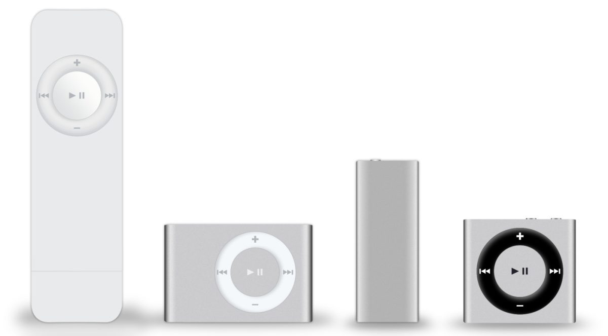 iPod Shuffle Toutes Generations