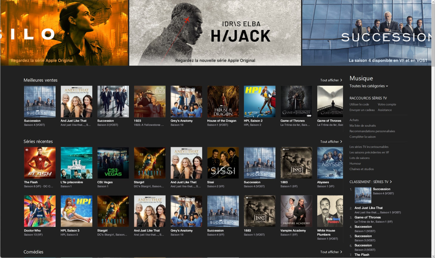 iTunes Store Series
