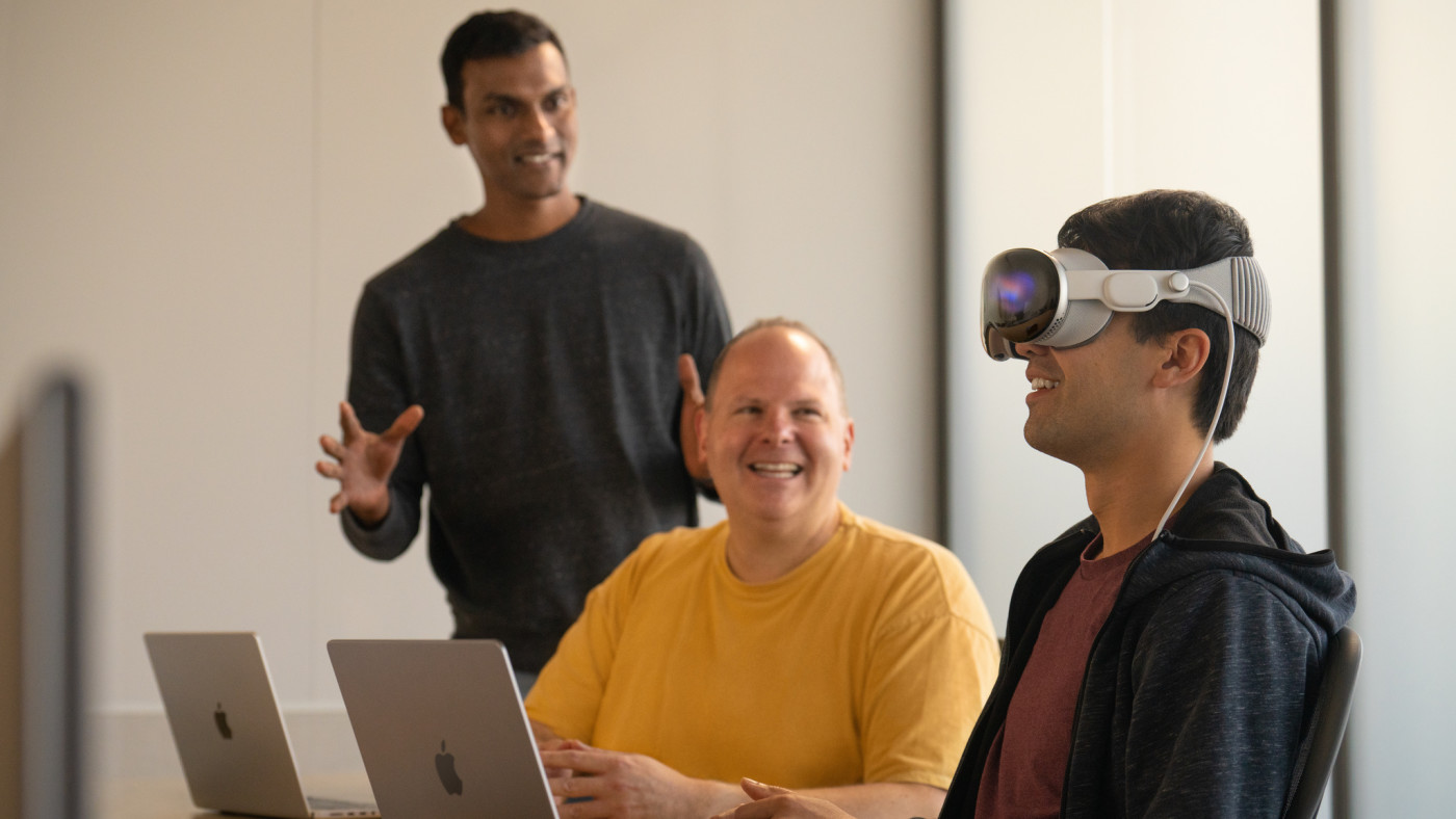 Apple Vision Pro Homme