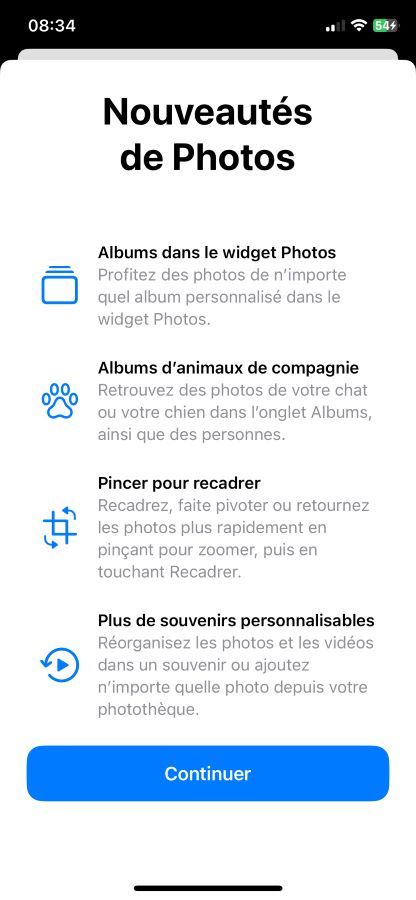 iOS 17 Beta 6 Pop-Up Application Photos