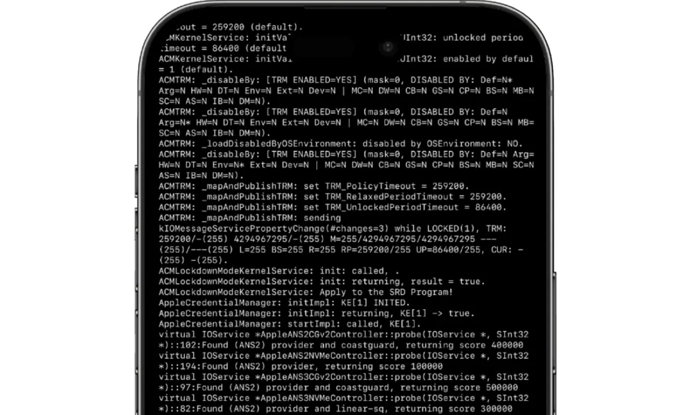 iPhone Chercheur en Securite