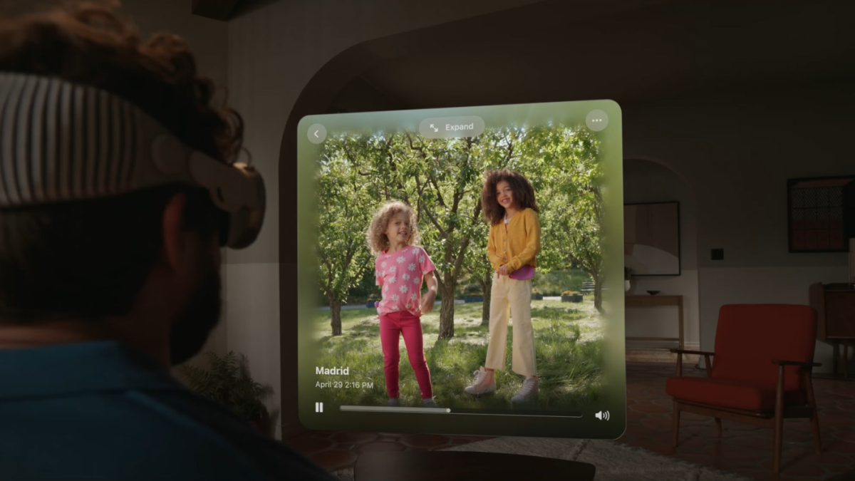 Apple Vision Pro Photo Video Spatiale