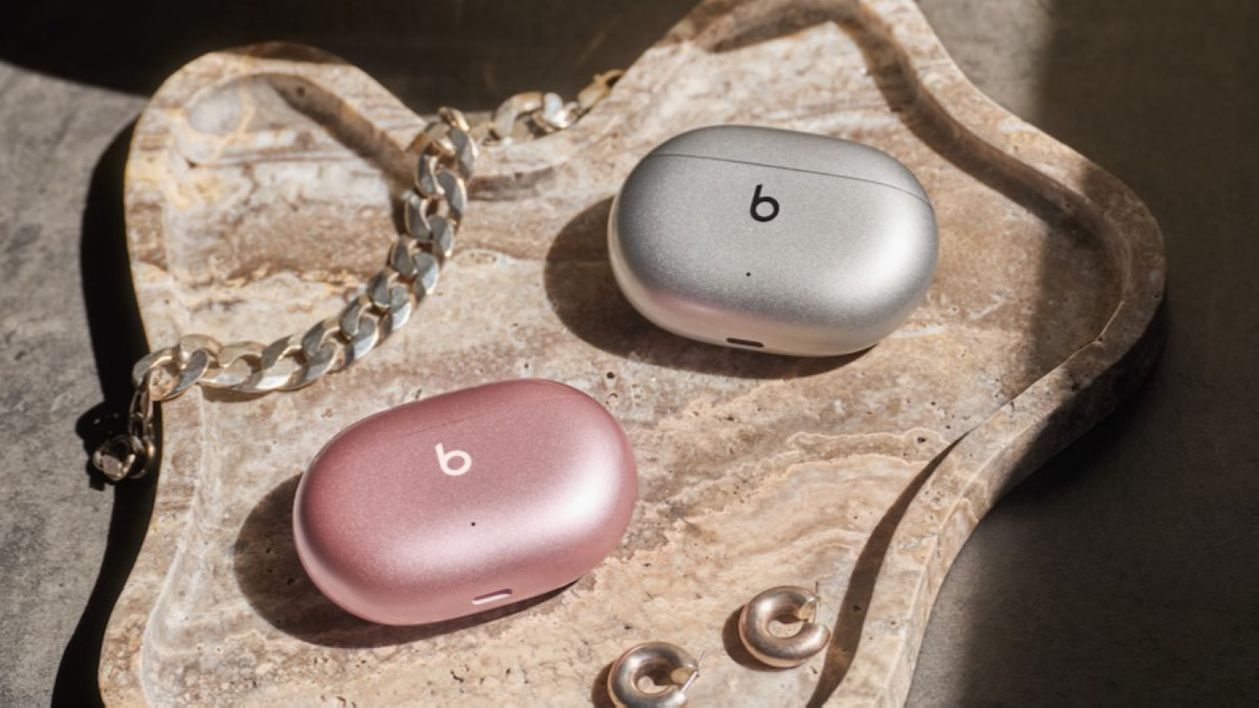 Beats Studio Buds Plus Gris et Rose Cosmique