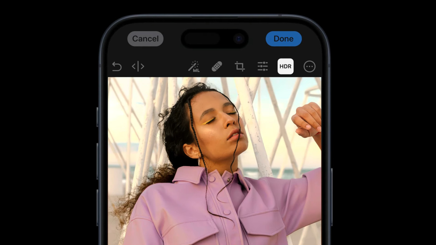 Pixelmator HDR iPhone 15