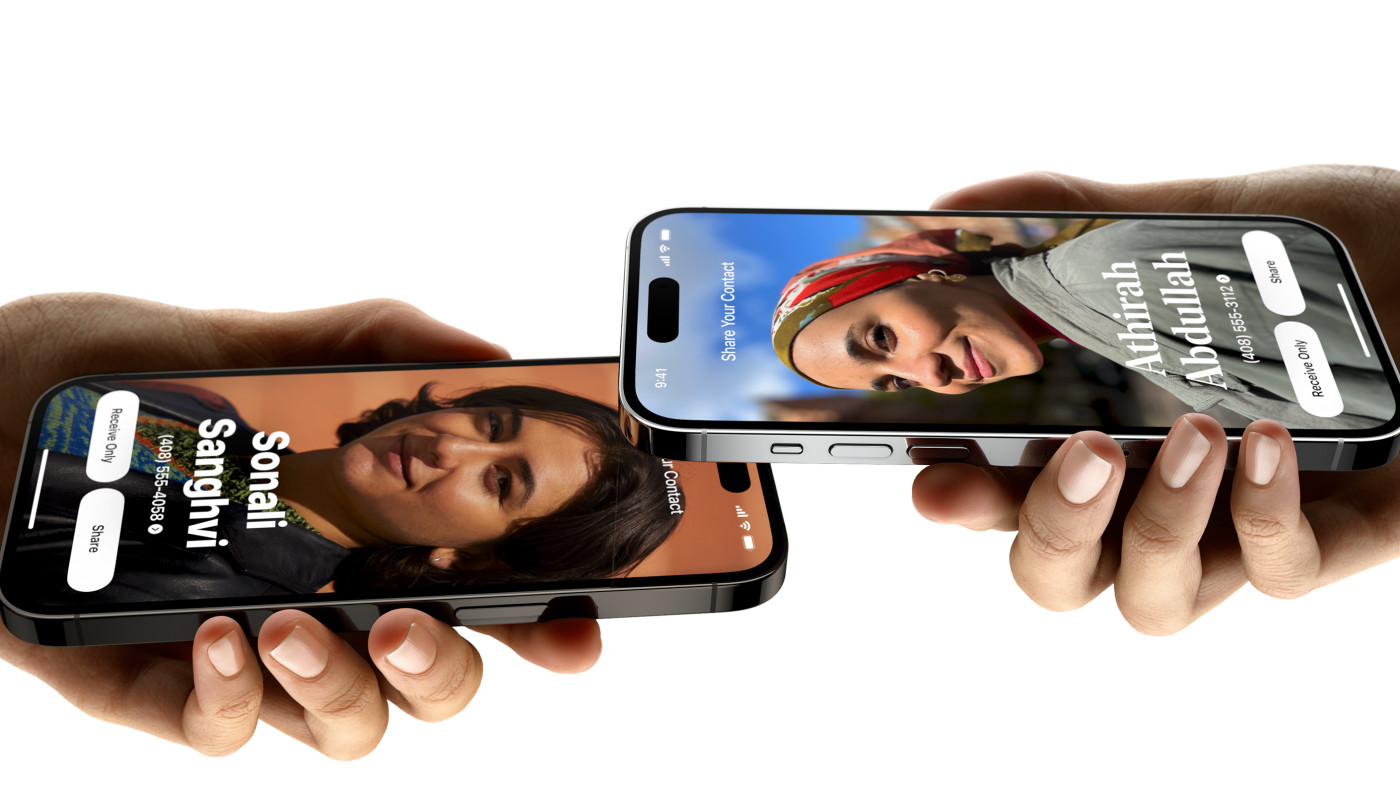 iOS 17 NameDrop
